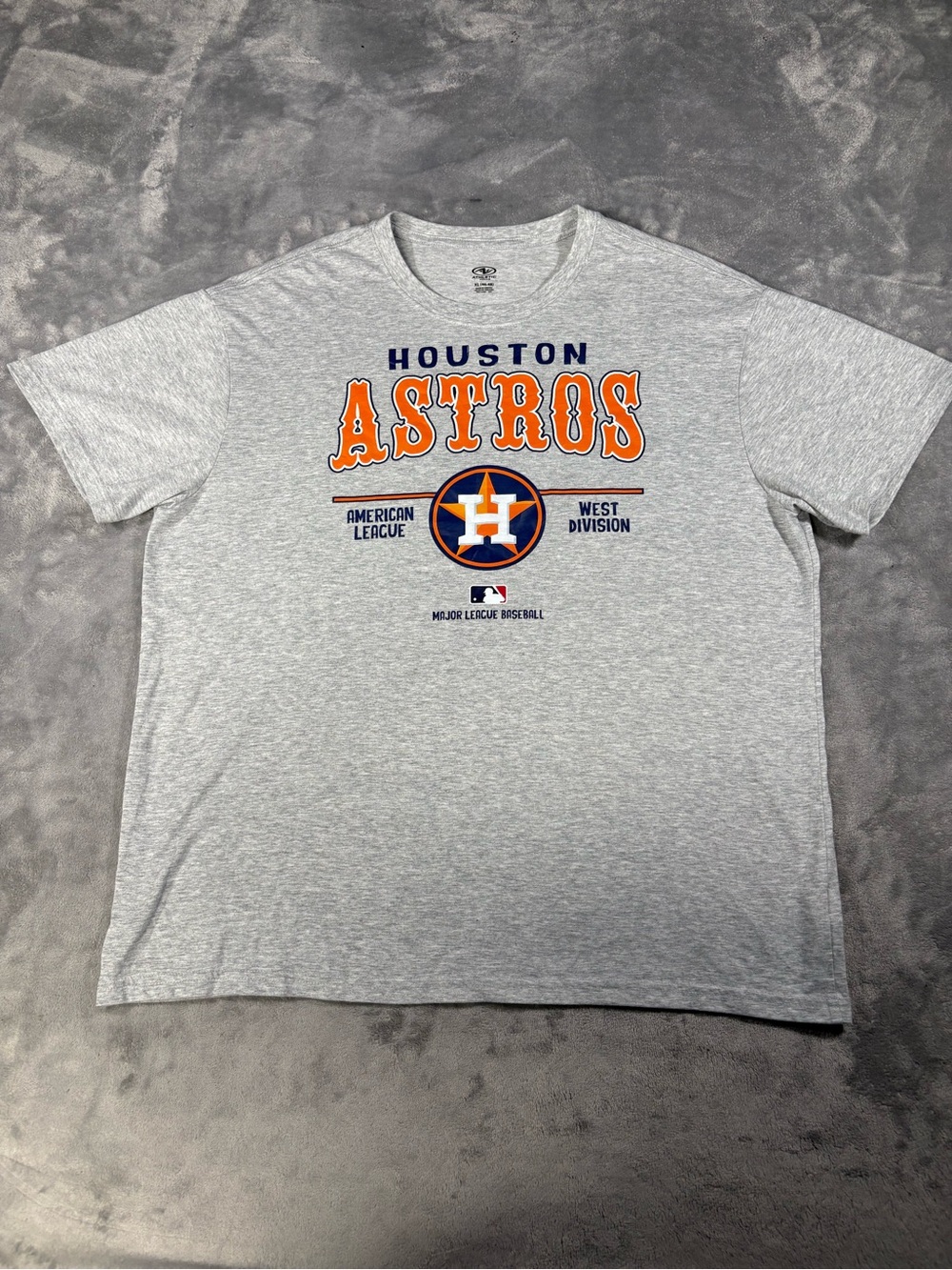 Houston Astros Gray Graphic Tee - MLB Team Shirt